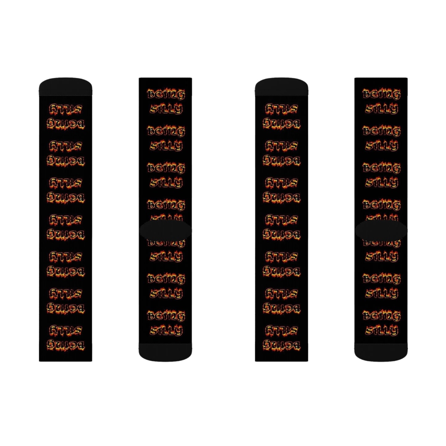 Being Silly Sublimation Socks