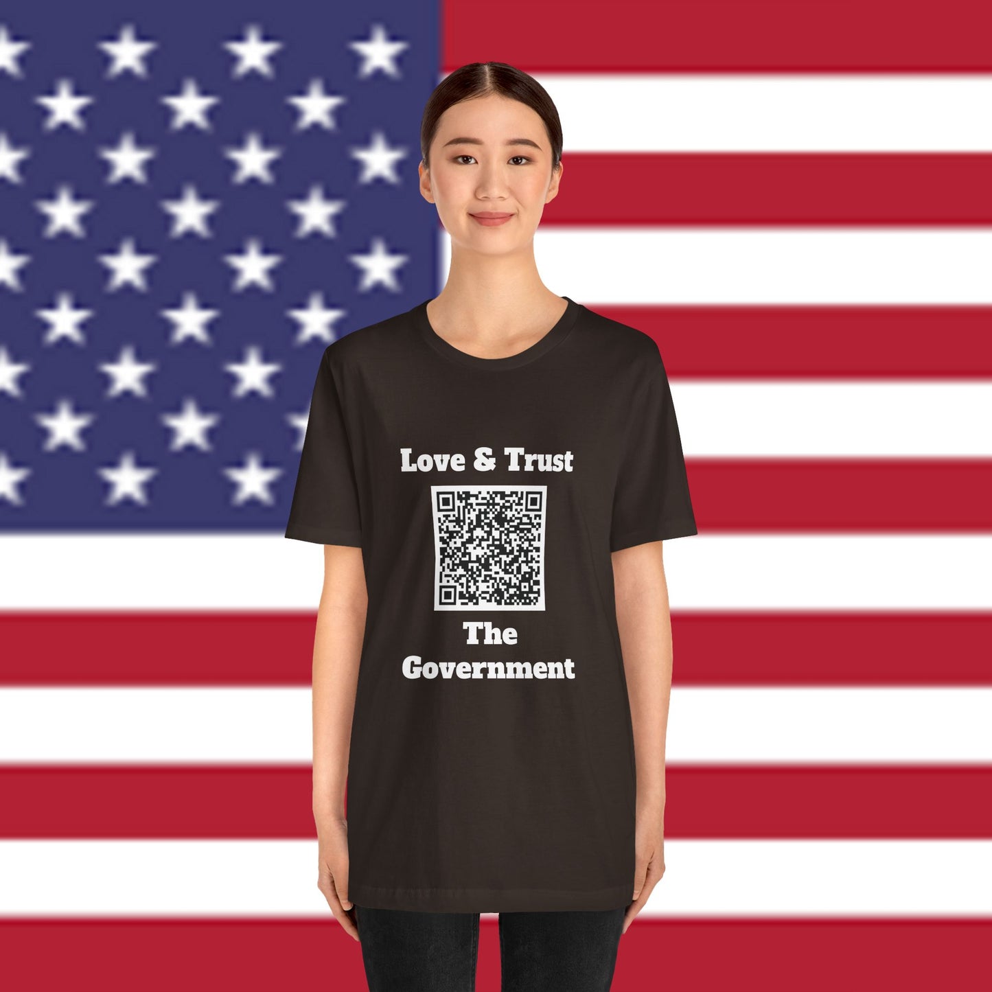 Love & Trust The Government Unisex Short Sleeve Tee