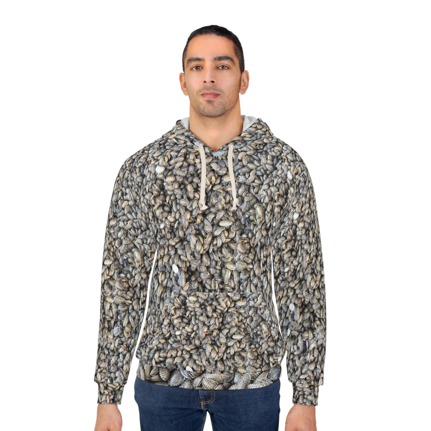 Bugs In Your Skin Unisex Pullover Hoodie (AOP)