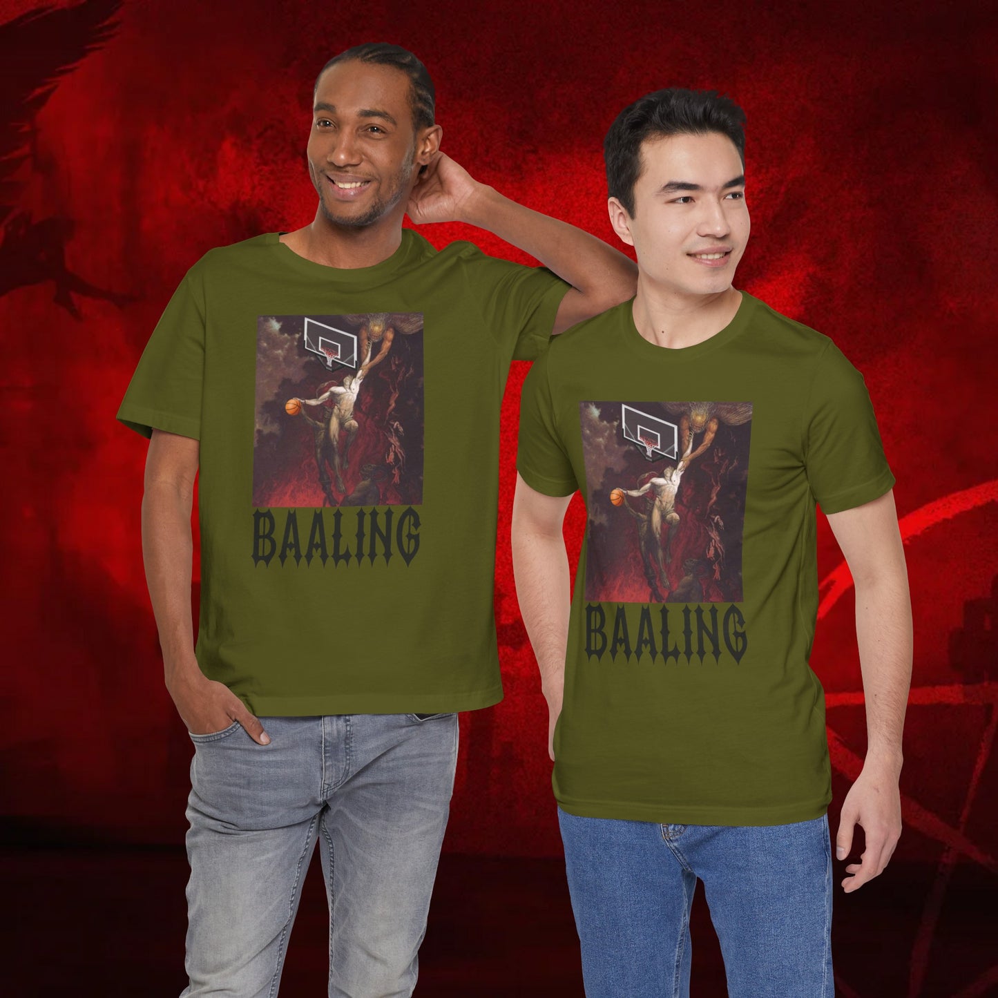 Baaling Unisex Short Sleeve Tee