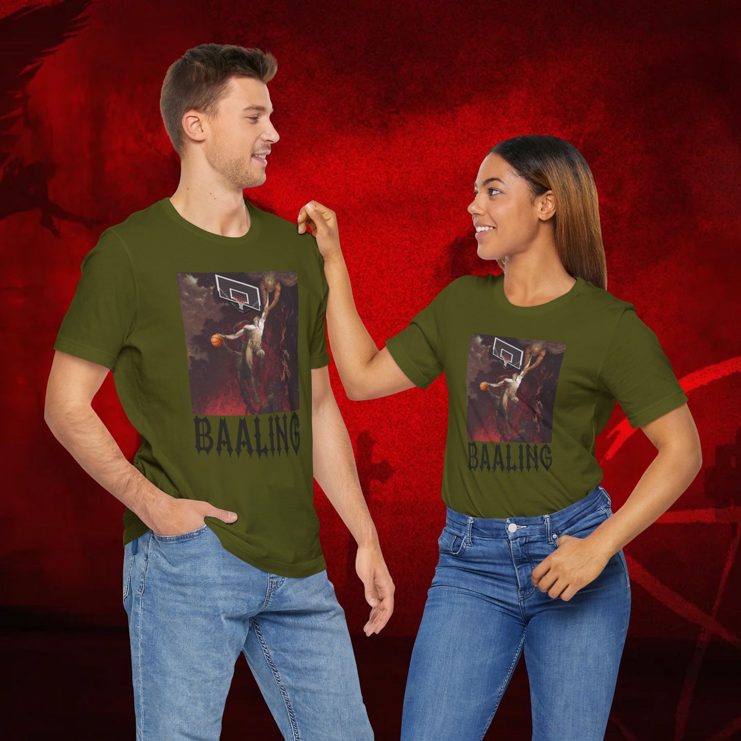 Baaling Unisex Short Sleeve Tee