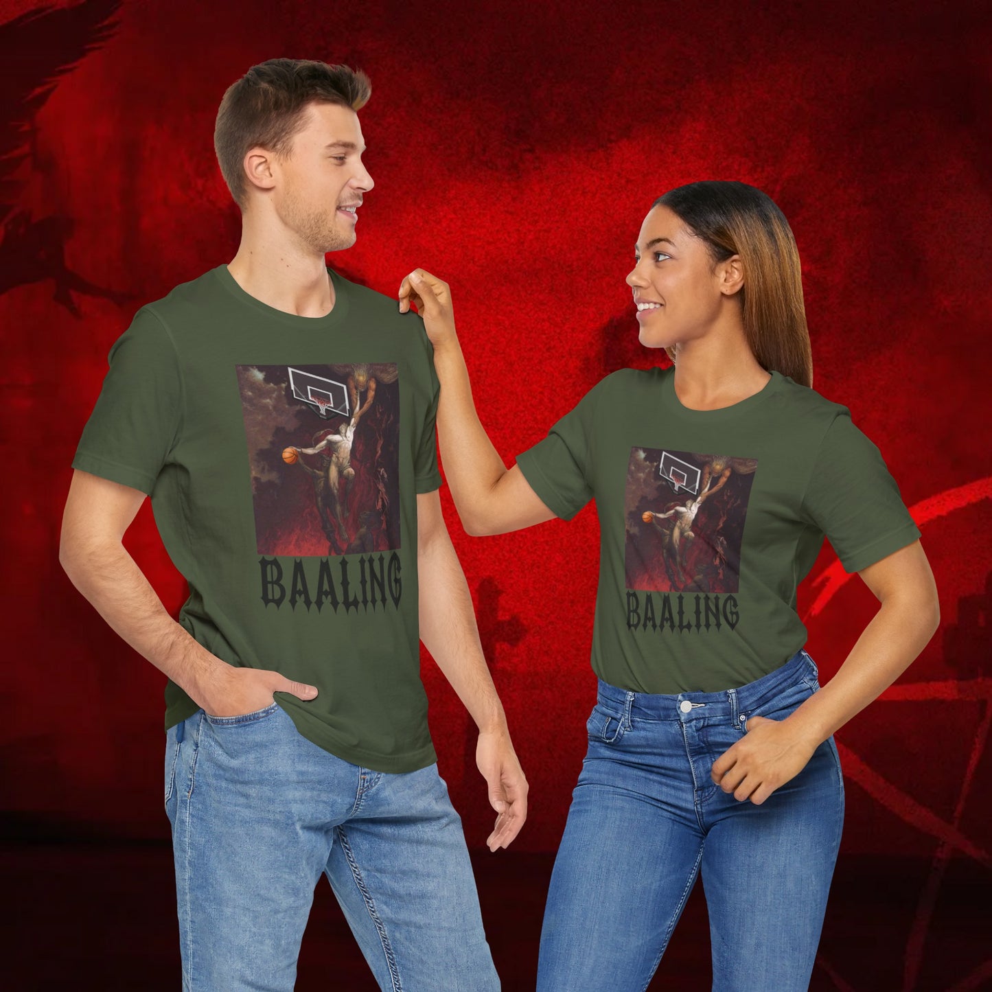 Baaling Unisex Short Sleeve Tee
