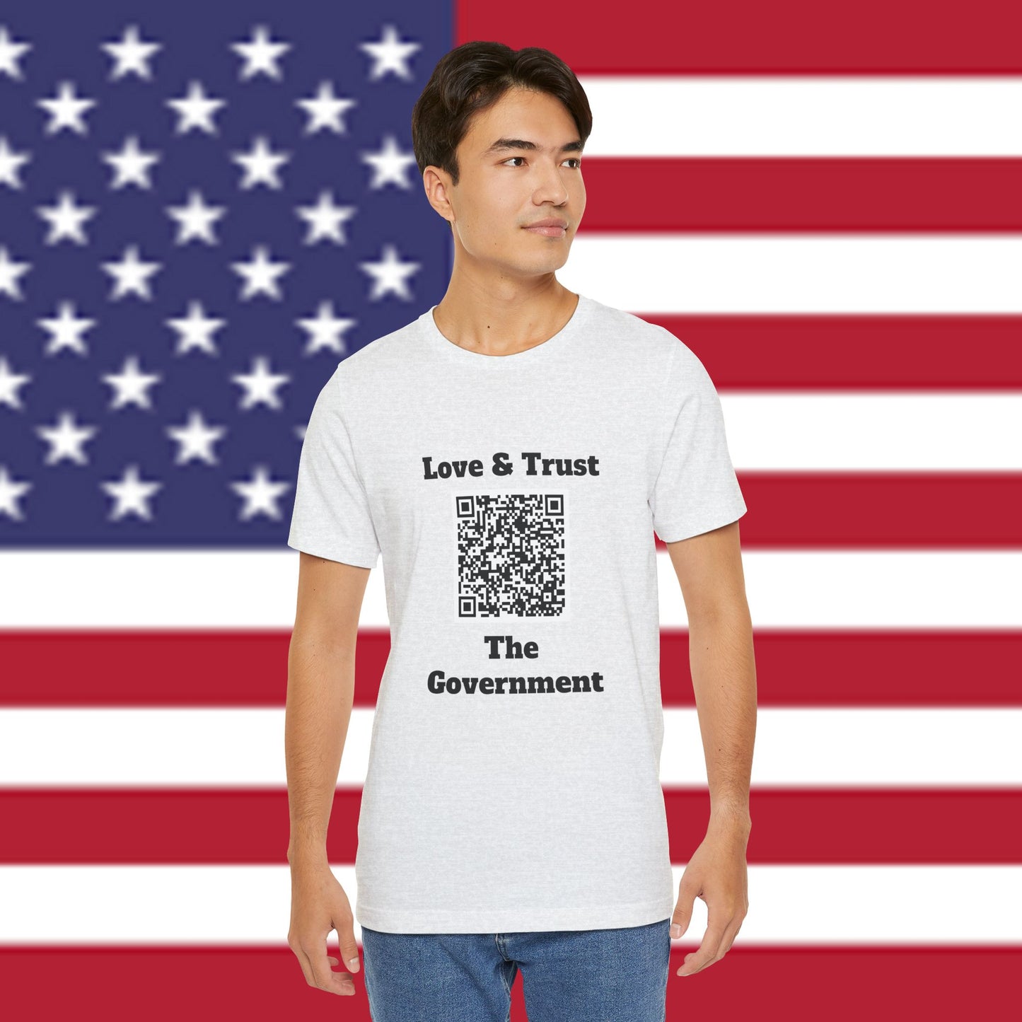 Love & Trust The Government Unisex Short Sleeve Tee