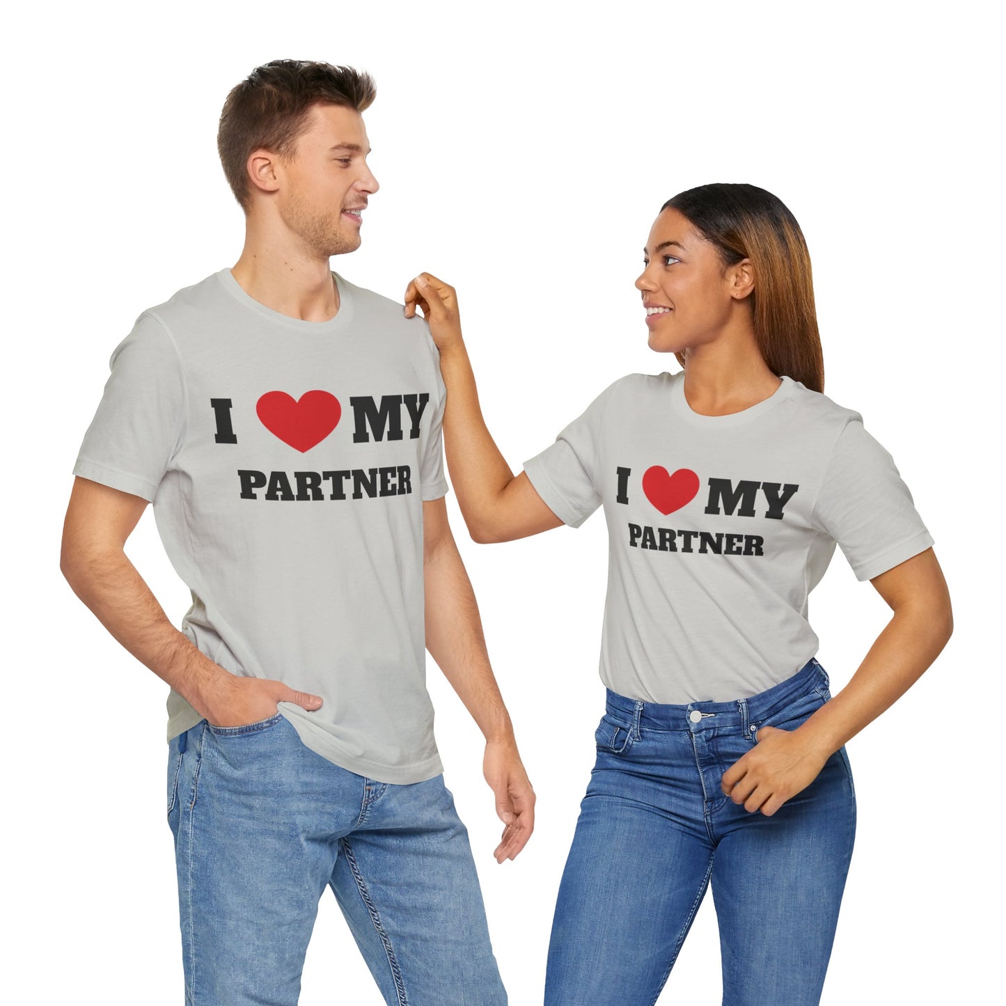 I Heart My Partner They Have Nukes Unisex Short Sleeve Tee