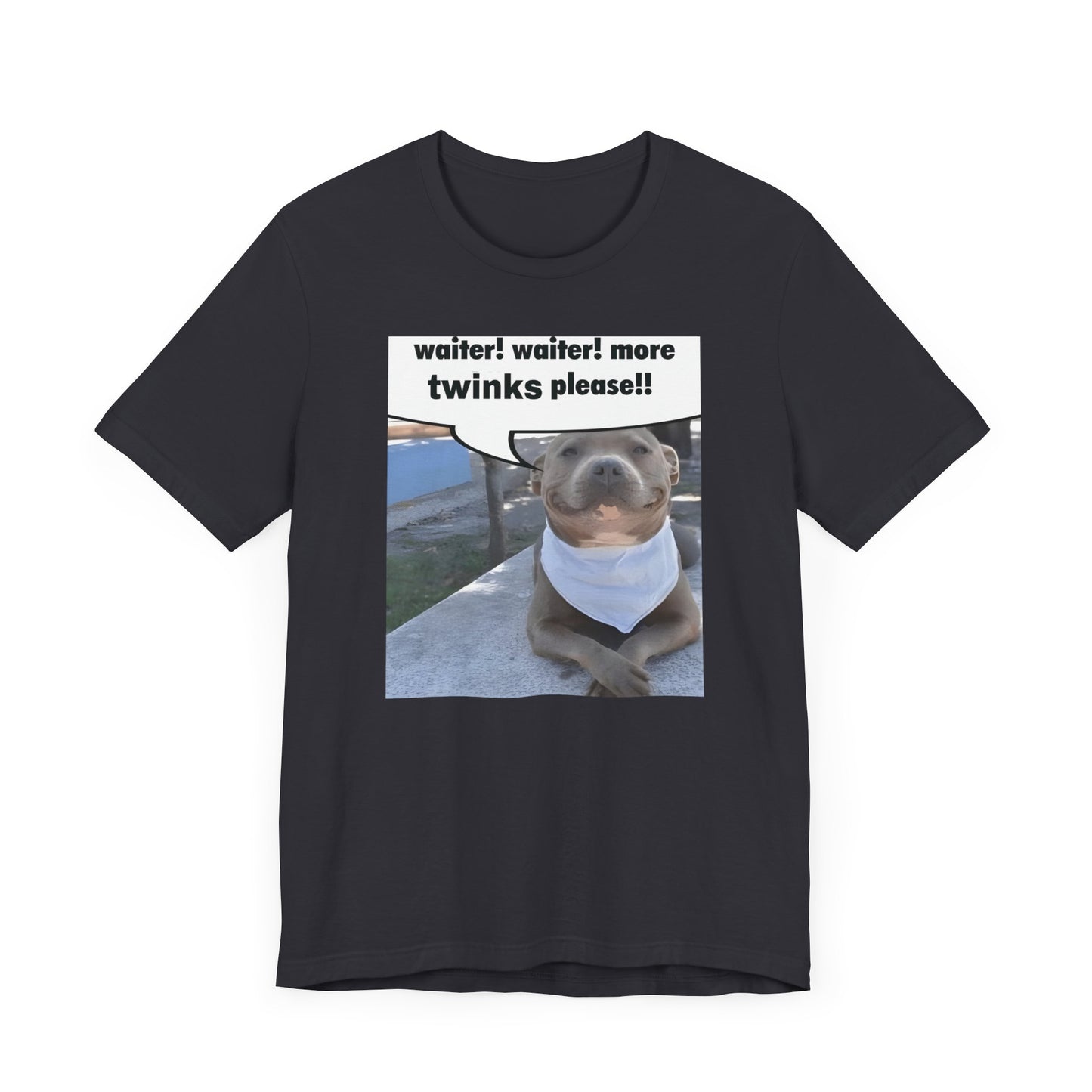 Waiter! More Twinks Please! Unisex Short Sleeve Tee Shirt