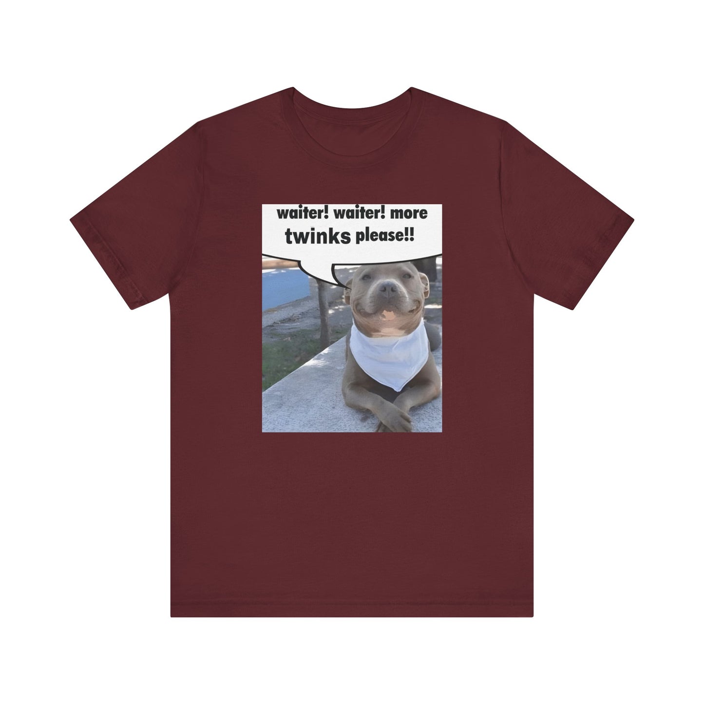 Waiter! More Twinks Please! Unisex Short Sleeve Tee Shirt