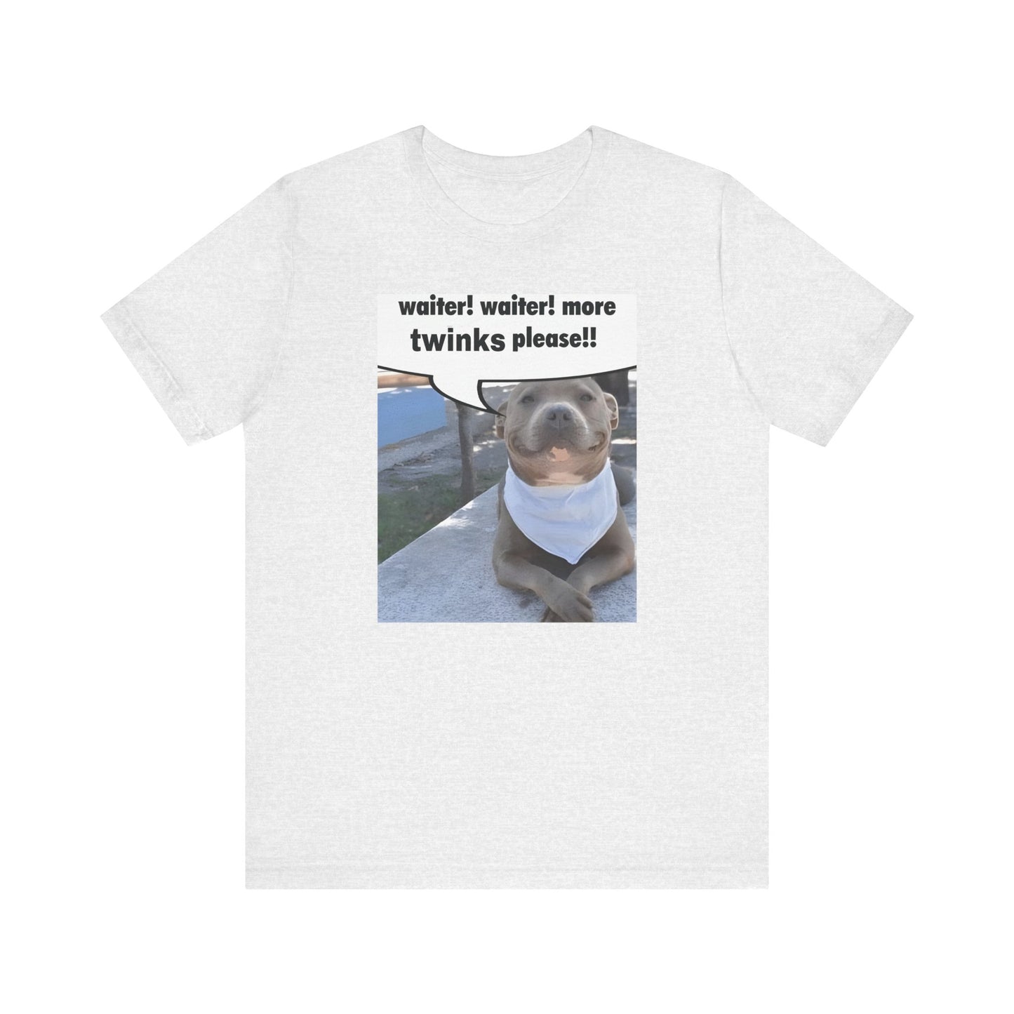 Waiter! More Twinks Please! Unisex Short Sleeve Tee Shirt