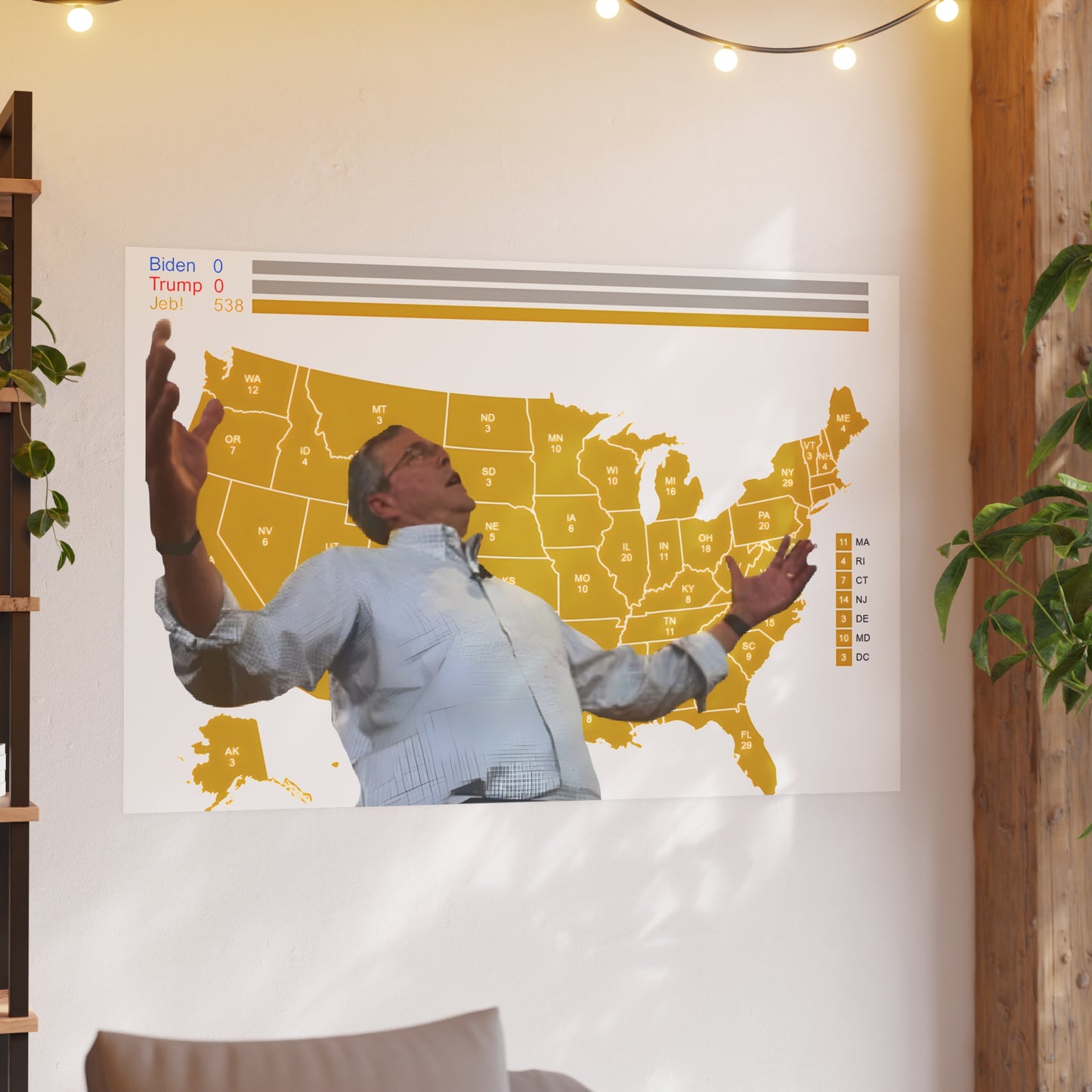 Jeb Sweep Satin and Archival Matte Posters