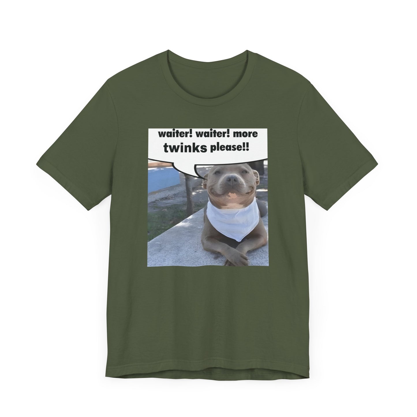 Waiter! More Twinks Please! Unisex Short Sleeve Tee Shirt
