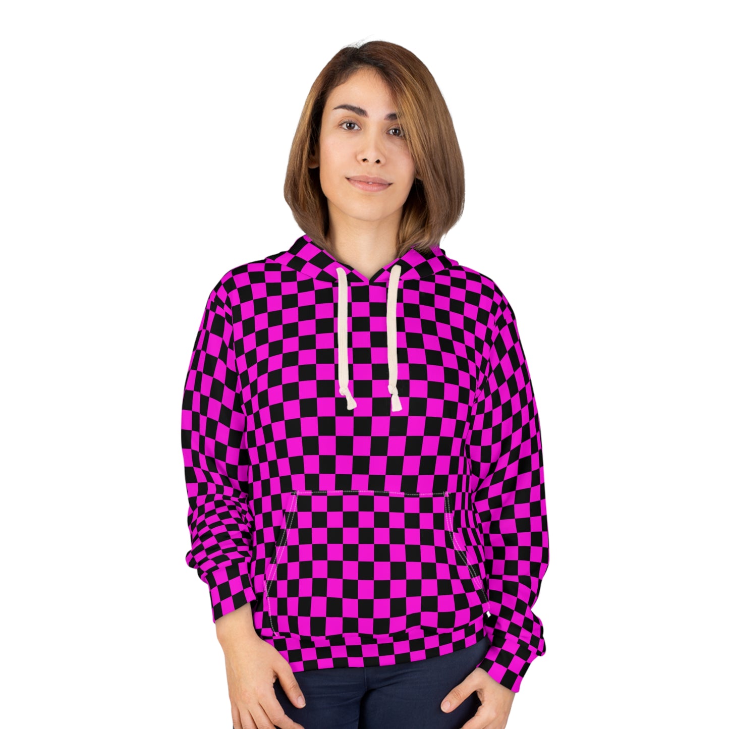 No Texture Unisex Pullover Hoodie (AOP)