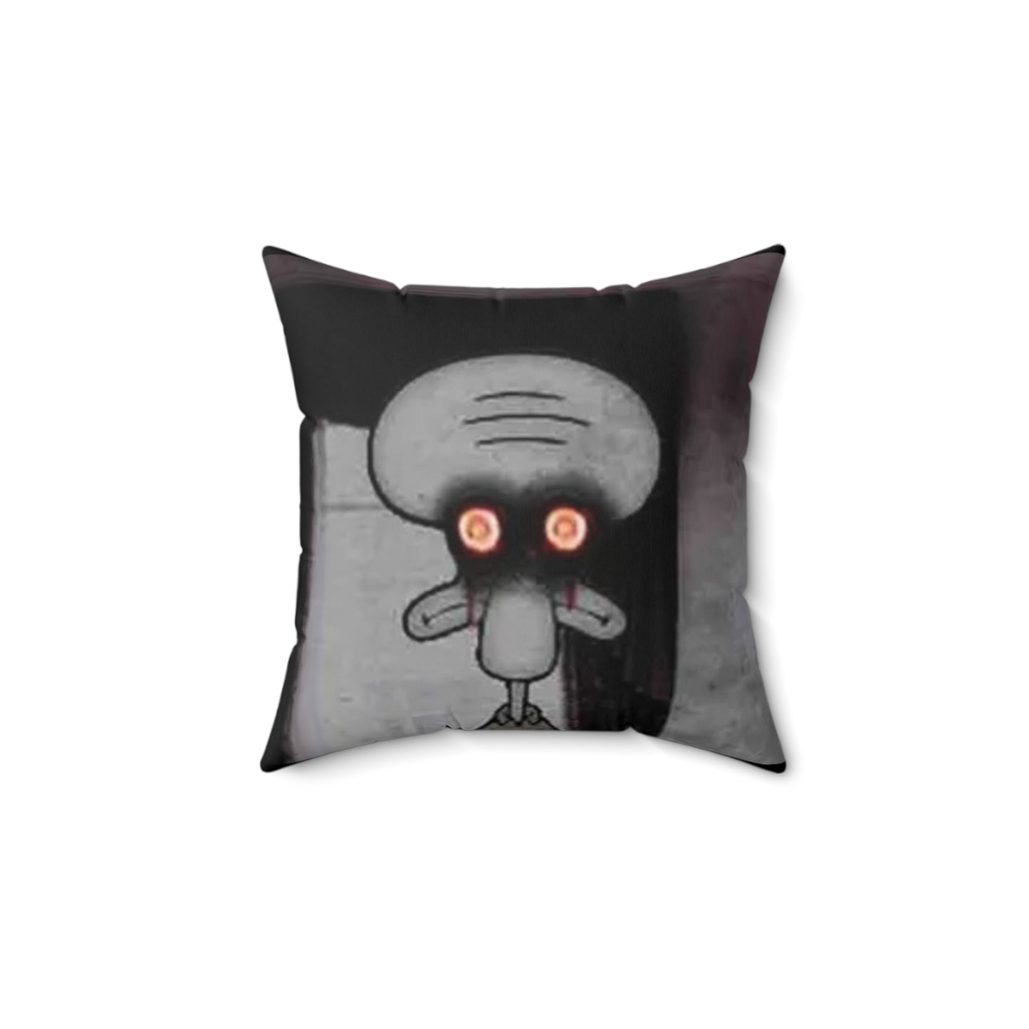 Red Mist Spun Polyester Square Pillow