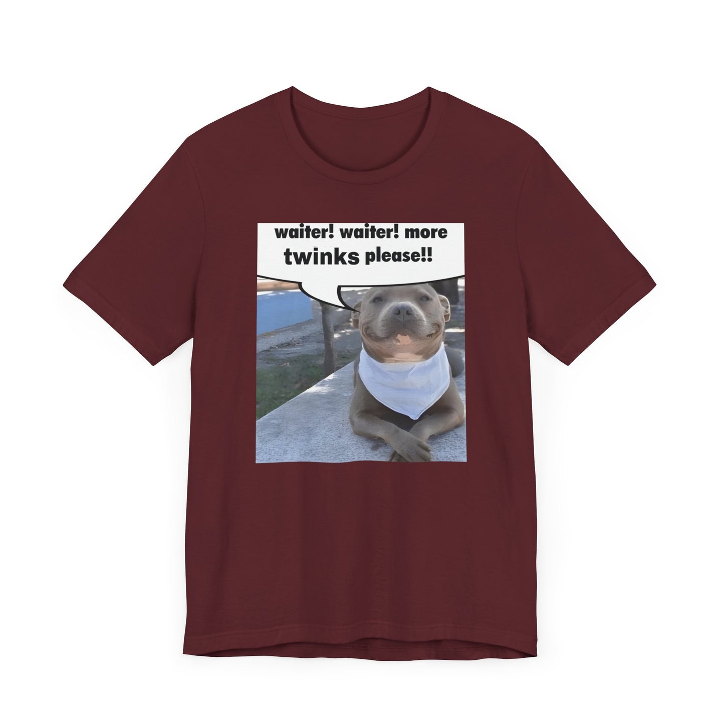 Waiter! More Twinks Please! Unisex Short Sleeve Tee Shirt