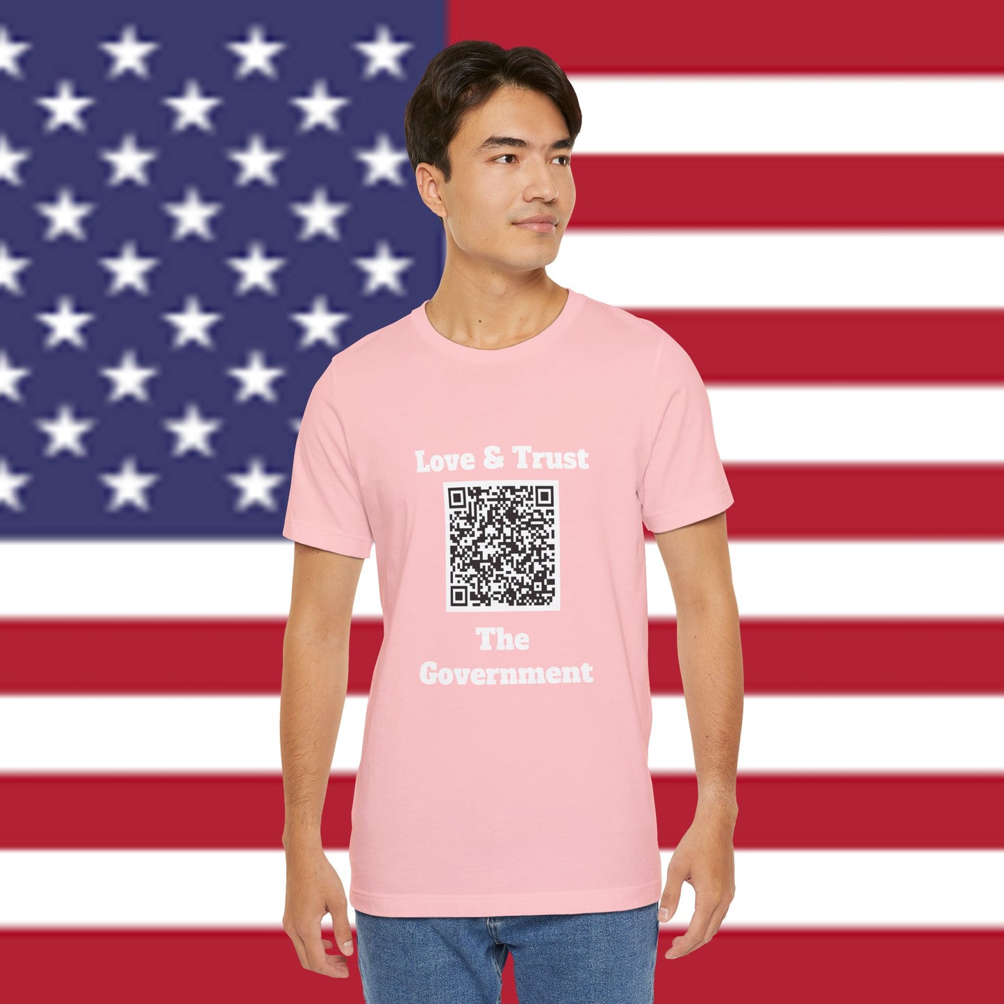 Love & Trust The Government Unisex Short Sleeve Tee