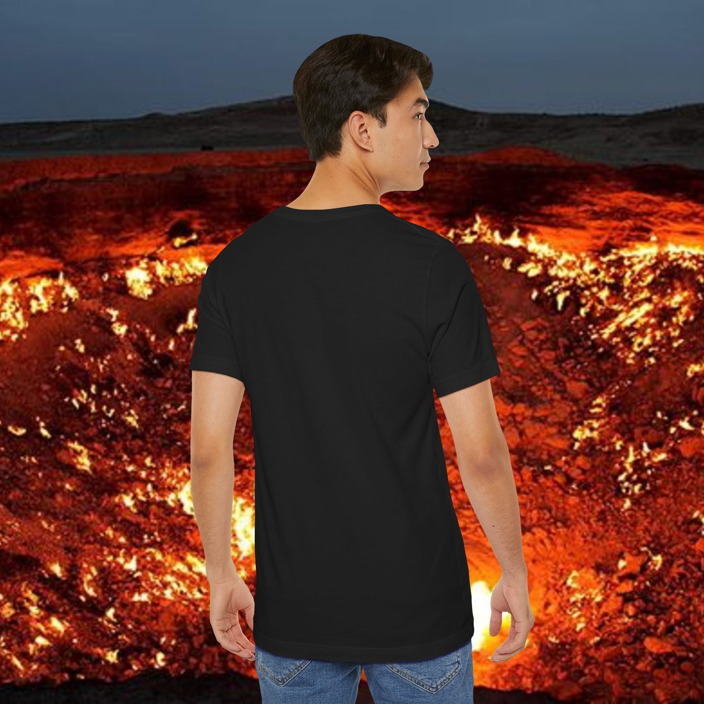 The World Is My Ashtray Front Design Unisex Short Sleeve Tee