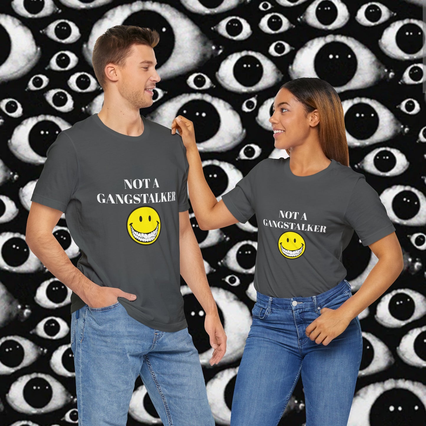 Gangstalking Unisex Short Sleeve Tee