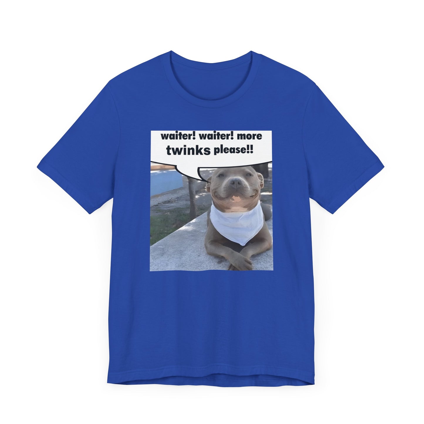 Waiter! More Twinks Please! Unisex Short Sleeve Tee Shirt