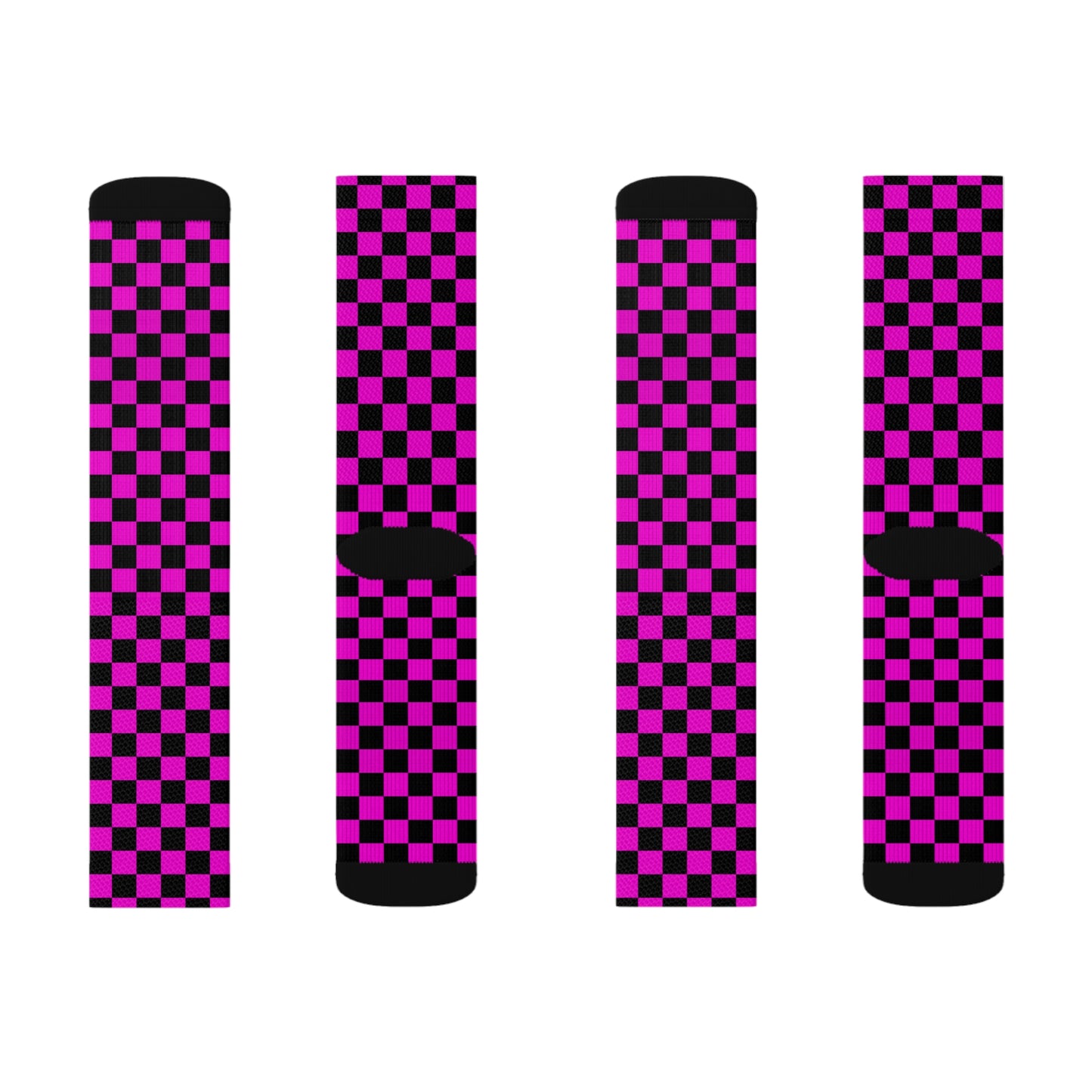 No Texture Sublimation Socks