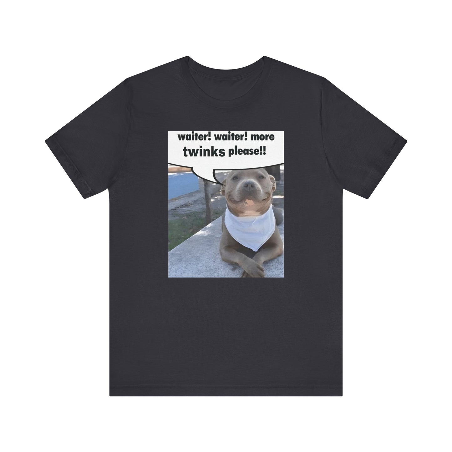 Waiter! More Twinks Please! Unisex Short Sleeve Tee Shirt