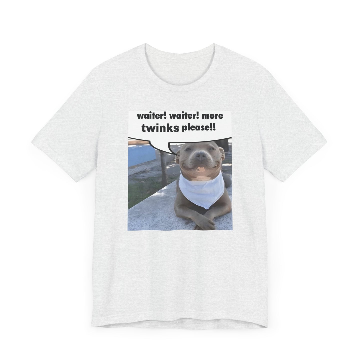 Waiter! More Twinks Please! Unisex Short Sleeve Tee Shirt