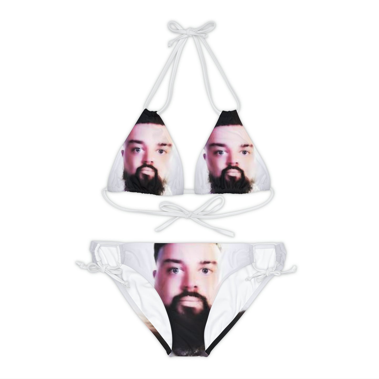 Joeyy Strappy Bikini Set (AOP)