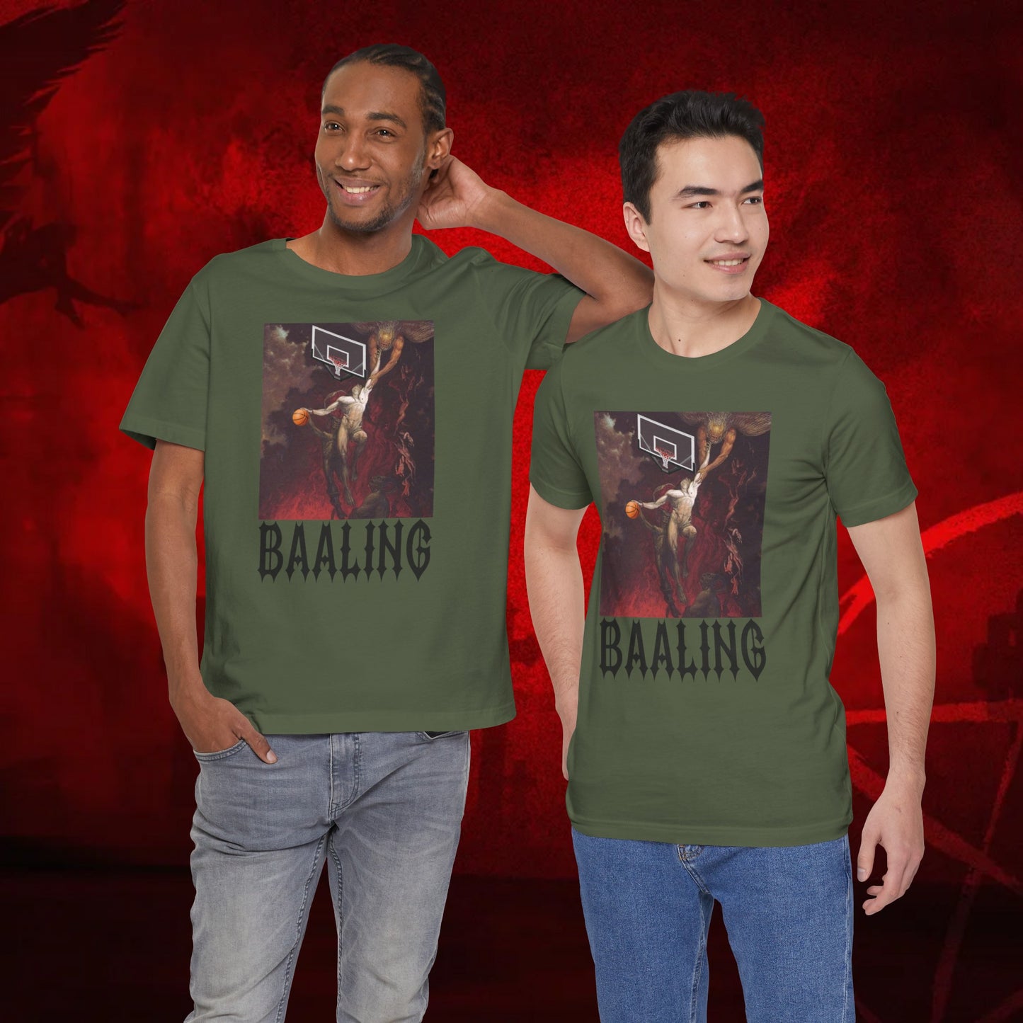 Baaling Unisex Short Sleeve Tee