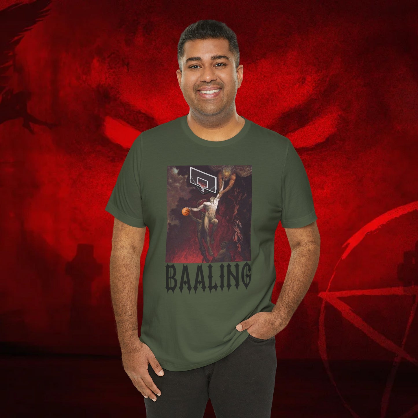 Baaling Unisex Short Sleeve Tee