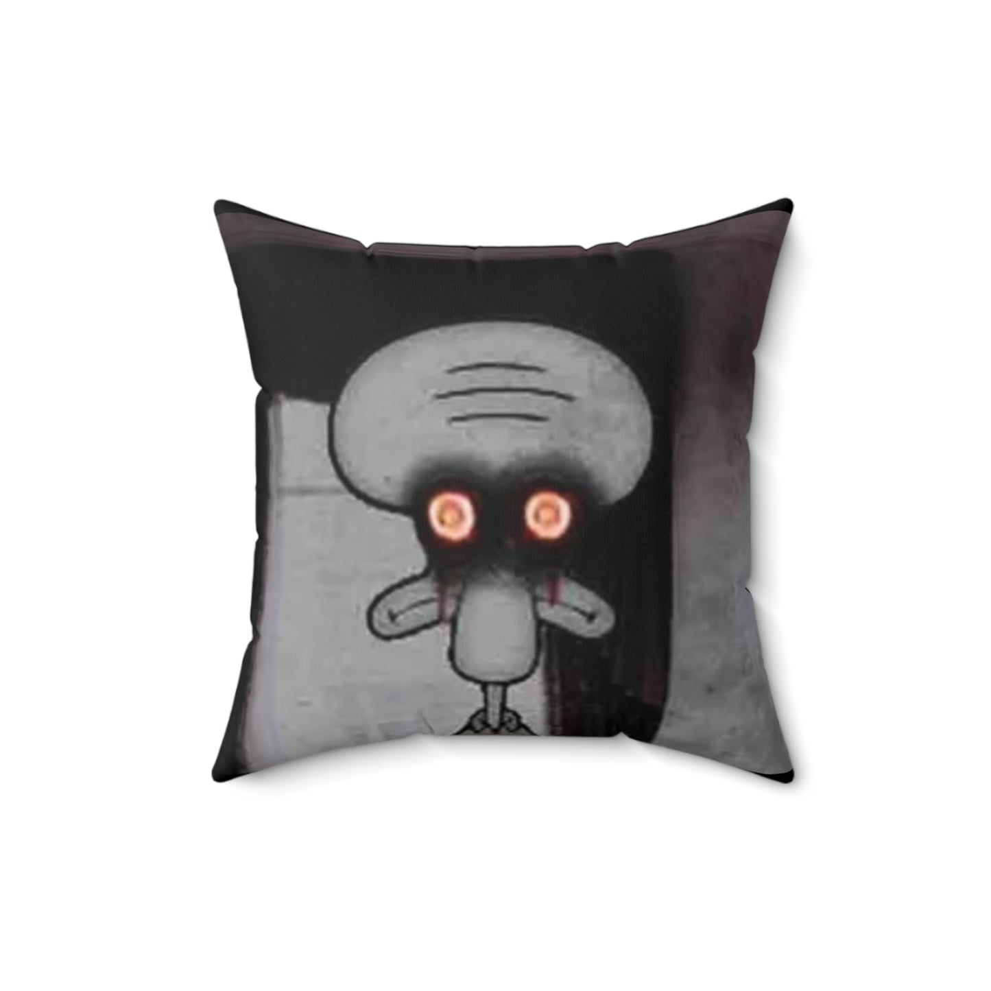 Red Mist Spun Polyester Square Pillow