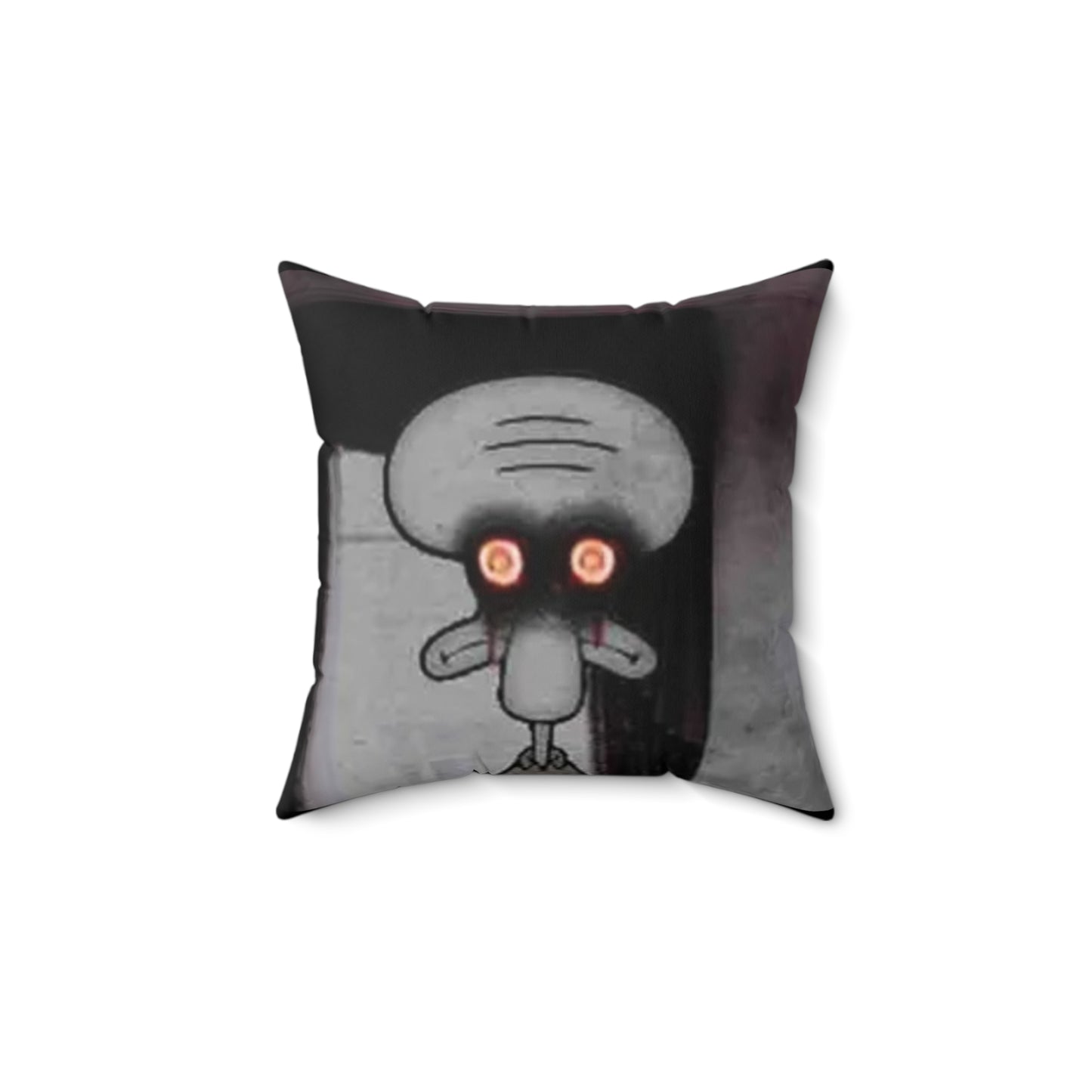 Red Mist Spun Polyester Square Pillow