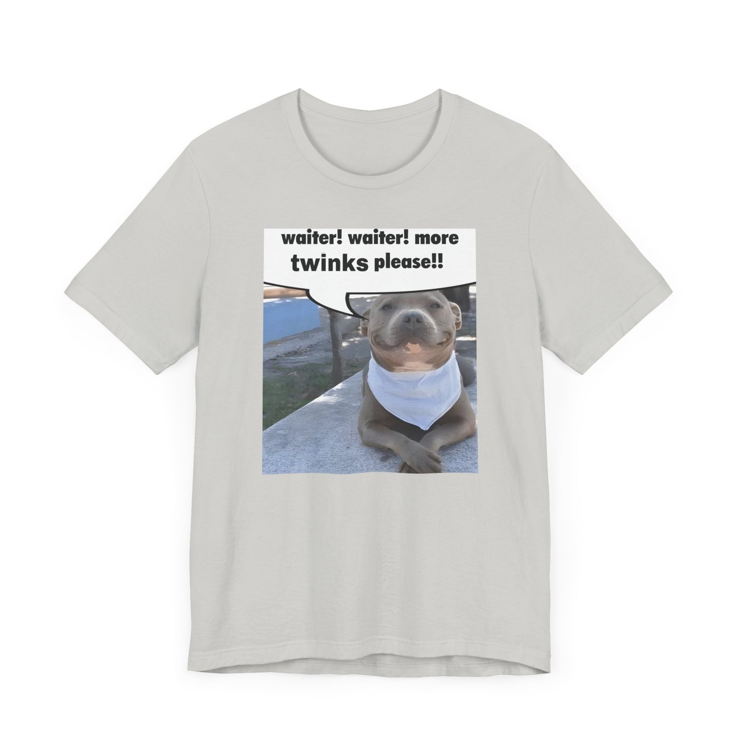 Waiter! More Twinks Please! Unisex Short Sleeve Tee Shirt