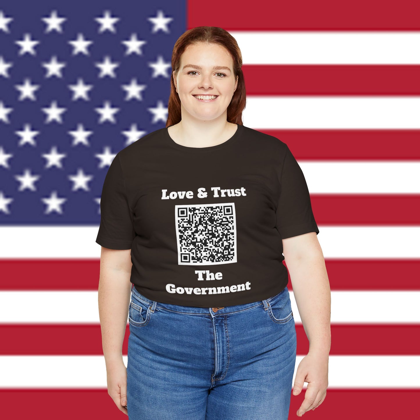 Love & Trust The Government Unisex Short Sleeve Tee