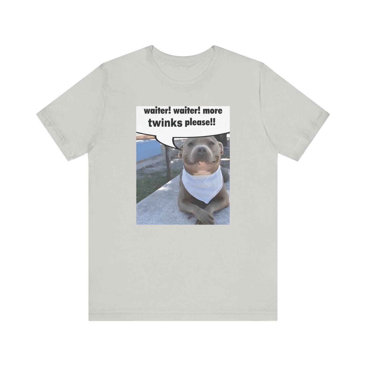 Waiter! More Twinks Please! Unisex Short Sleeve Tee Shirt