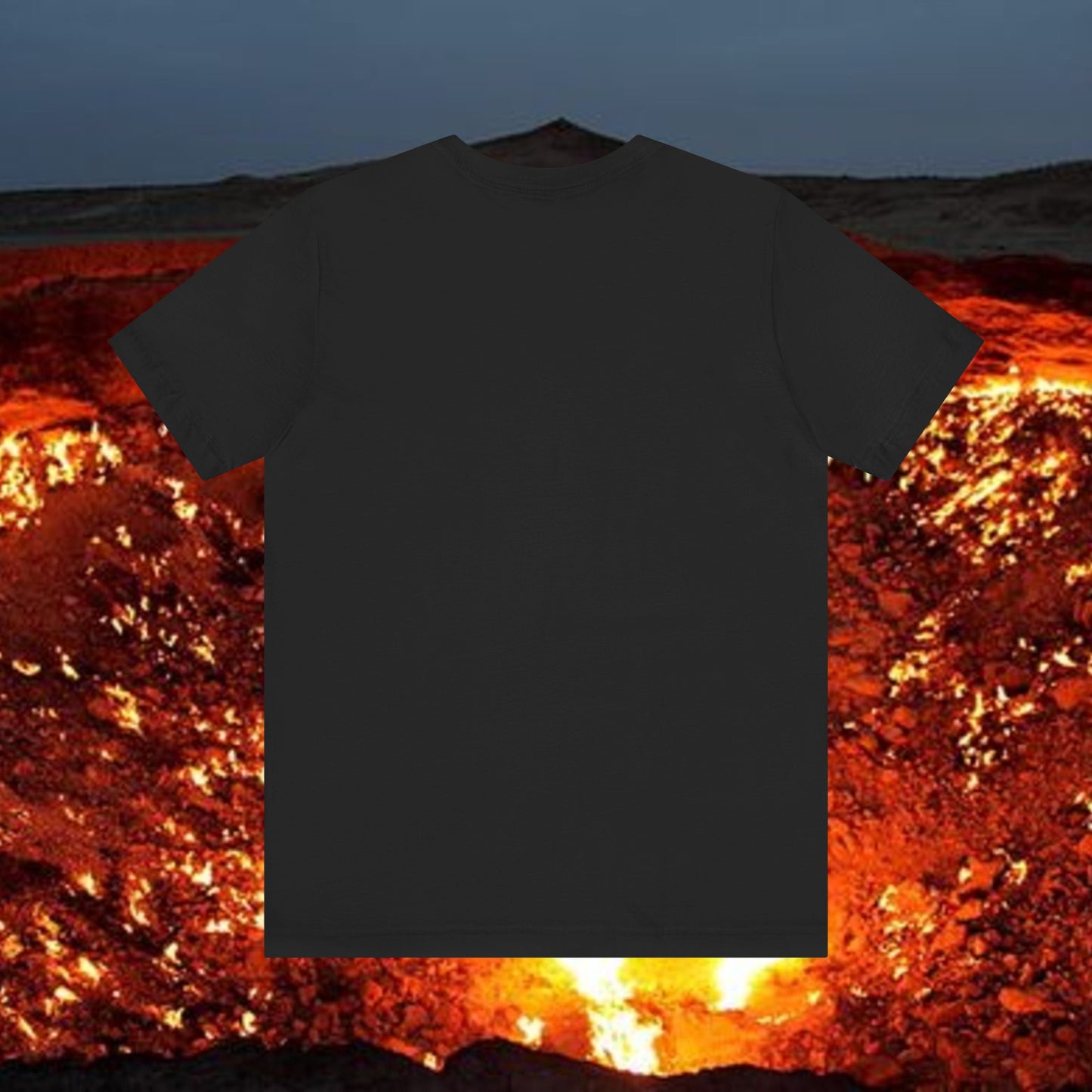 The World Is My Ashtray Front Design Unisex Short Sleeve Tee