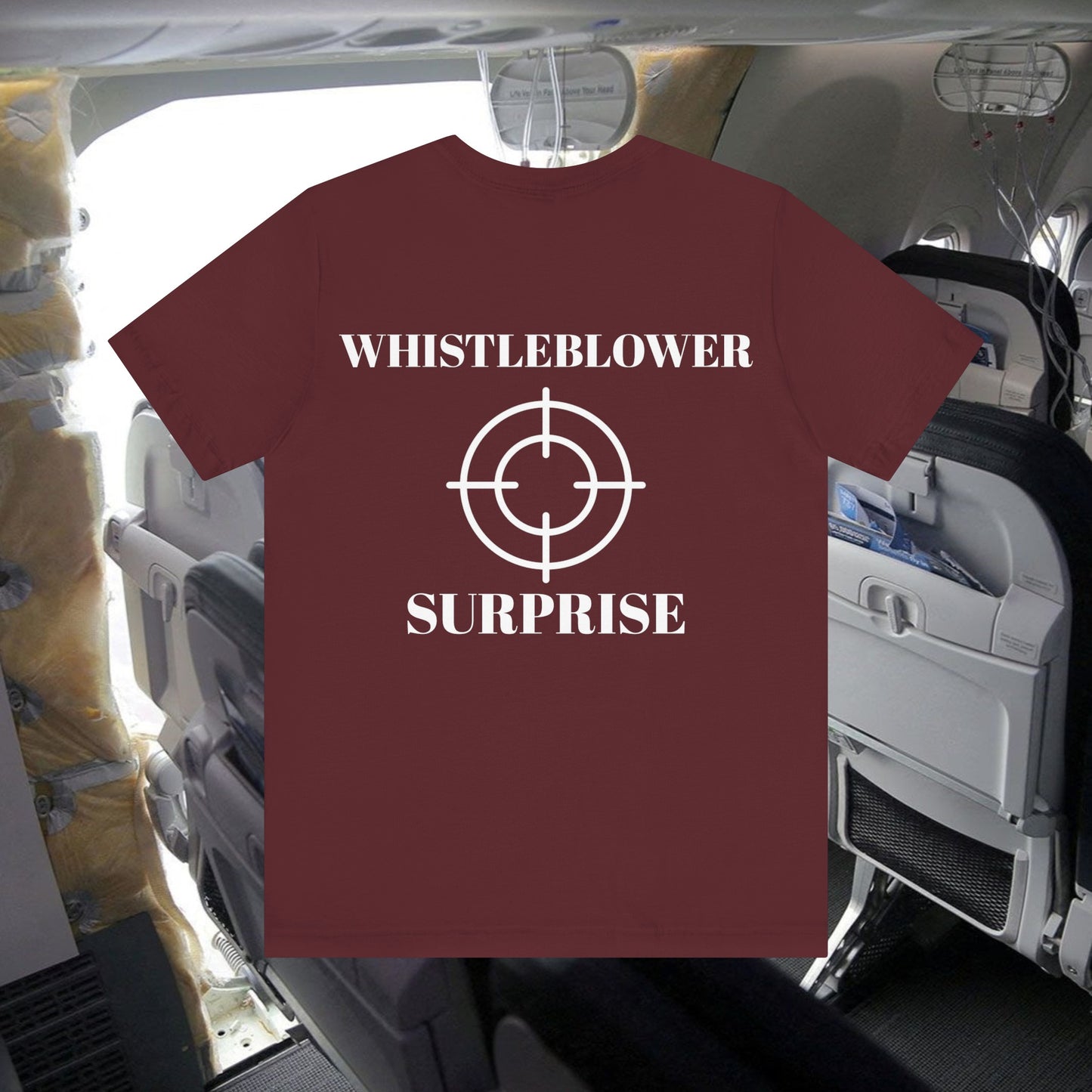 Whistleblower Surprise Unisex Short Sleeve Tee