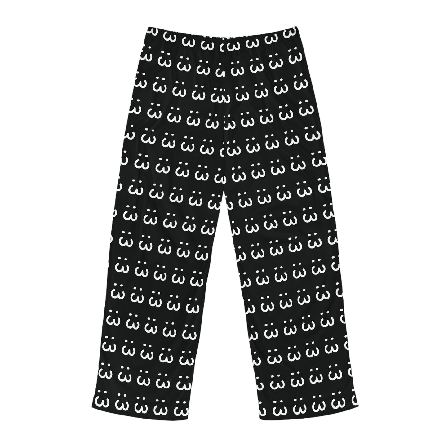 Black :3 Pajama Pants (AOP)