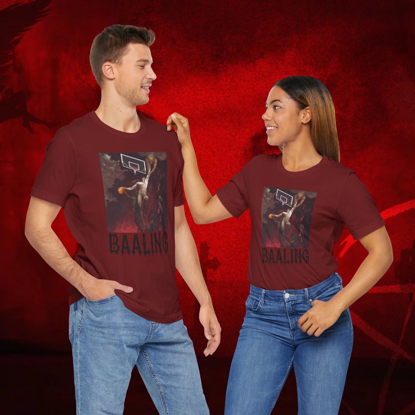 Baaling Unisex Short Sleeve Tee
