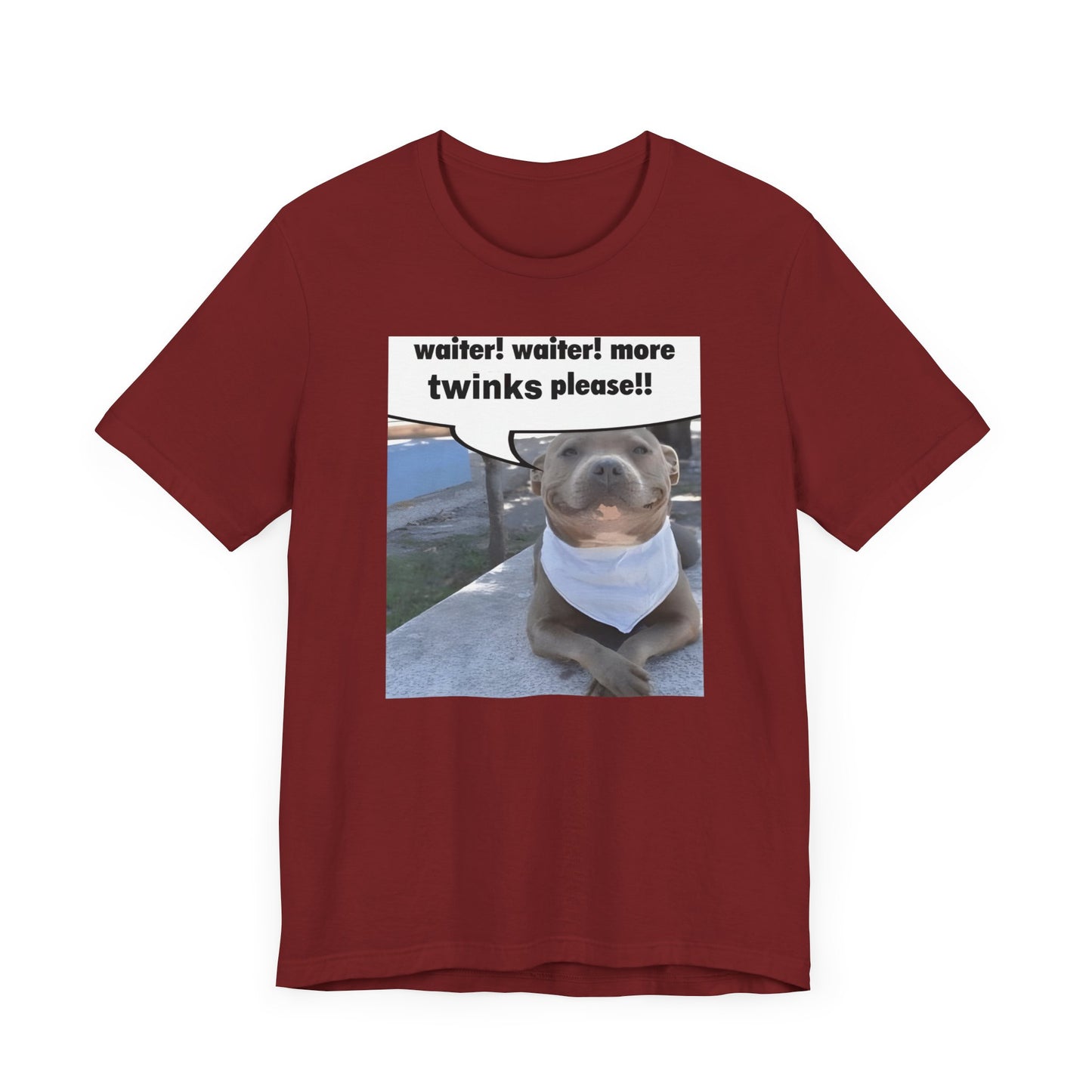 Waiter! More Twinks Please! Unisex Short Sleeve Tee Shirt