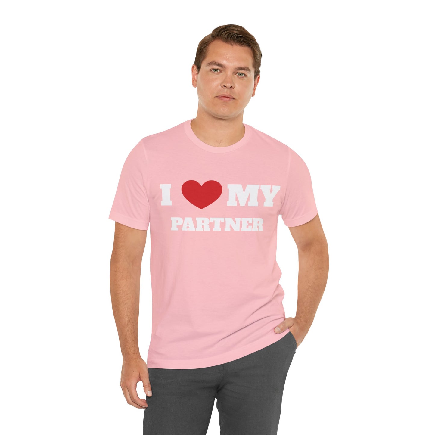 I Heart My Partner They Have Nukes Unisex Short Sleeve Tee