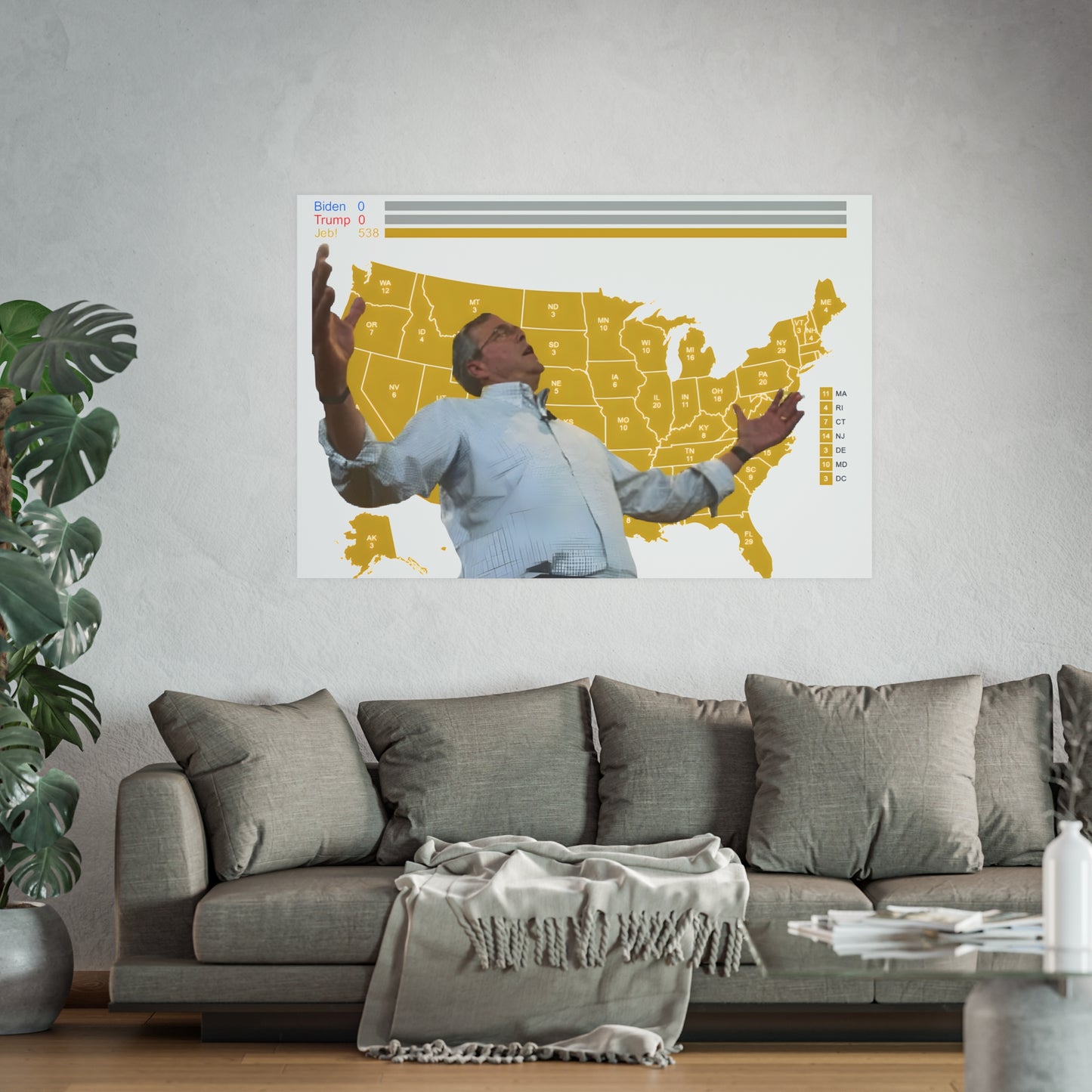 Jeb Sweep Satin and Archival Matte Posters