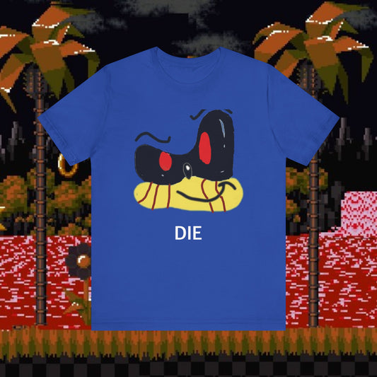 Legally Distinct The Hedgehog.Exe Eat Shit Unisex Short Sleeve Tee