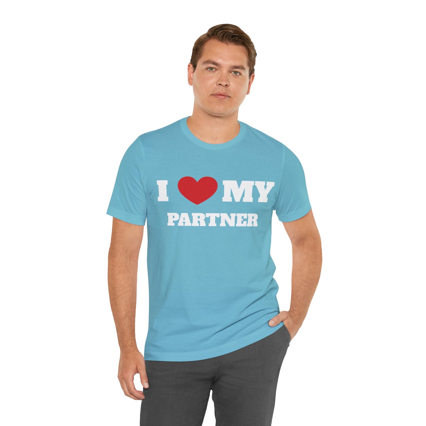 I Heart My Partner They Have Nukes Unisex Short Sleeve Tee