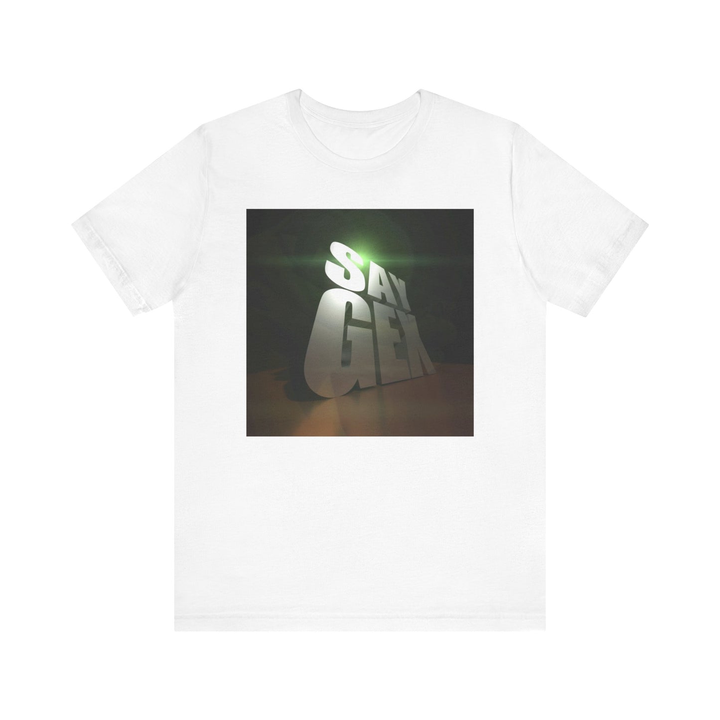 Say GexUnisex Short Sleeve Tee