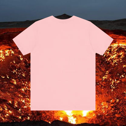 The World Is My Ashtray Front Design Unisex Short Sleeve Tee