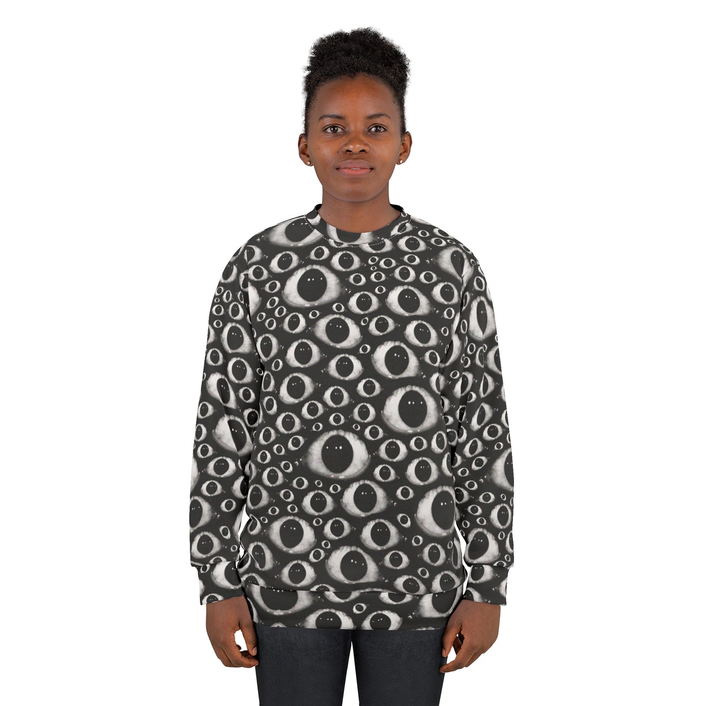 Eyes Unisex Sweatshirt (AOP)