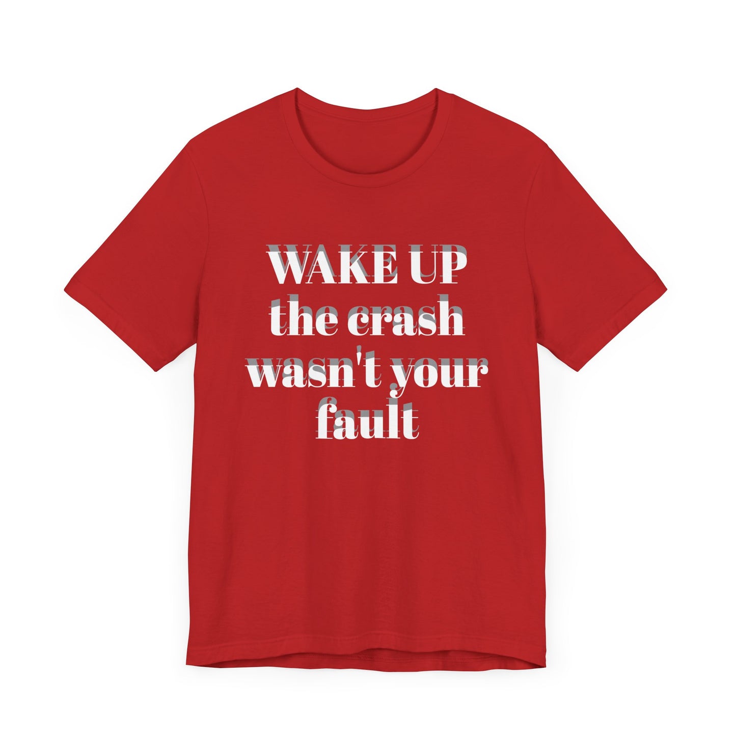 Wake Up Unisex Short Sleeve Tee