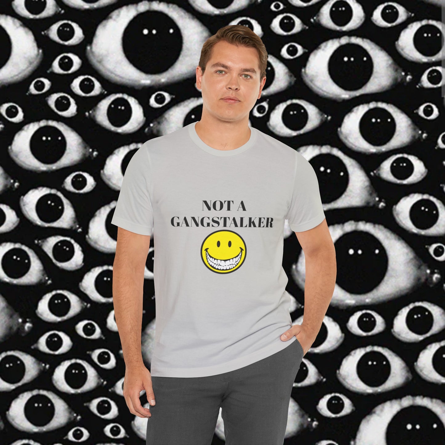 Gangstalking Unisex Short Sleeve Tee