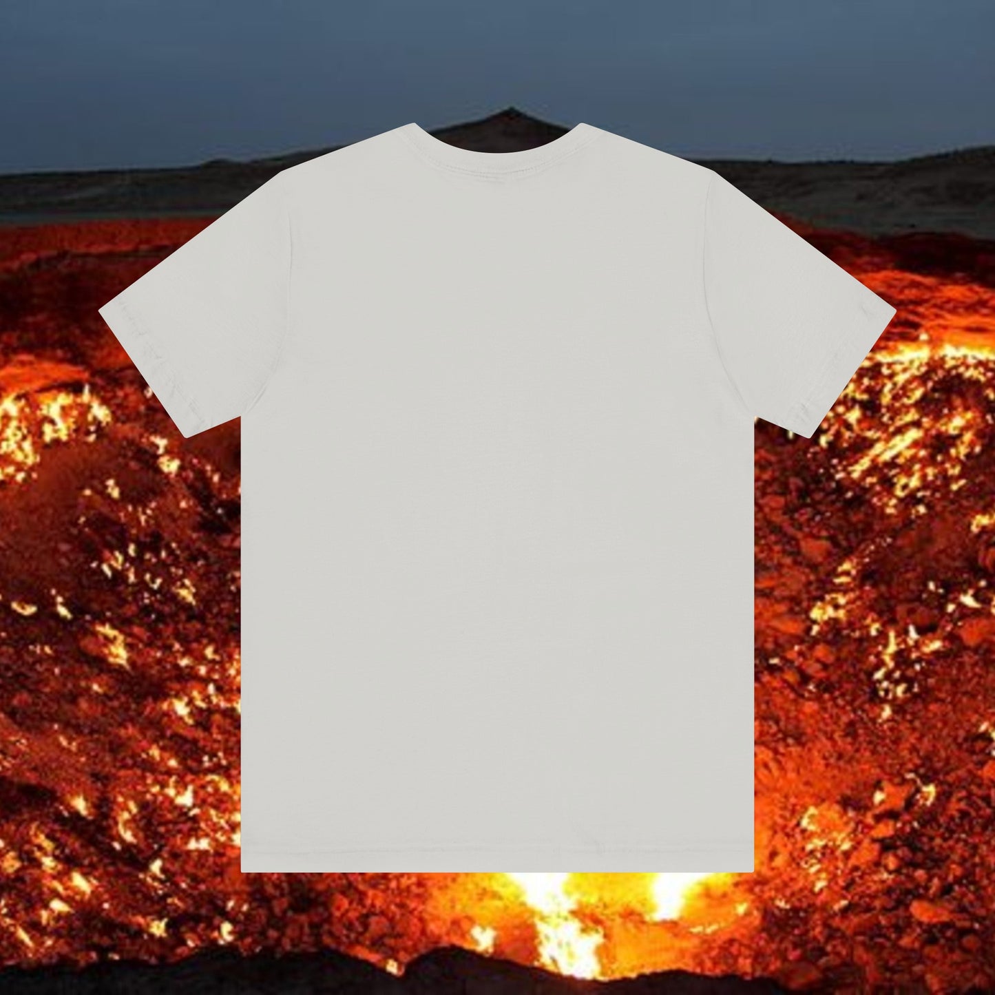 The World Is My Ashtray Front Design Unisex Short Sleeve Tee