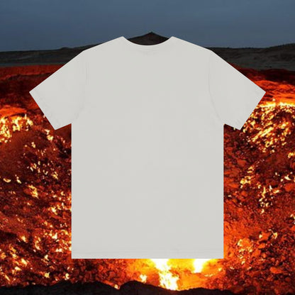 The World Is My Ashtray Front Design Unisex Short Sleeve Tee