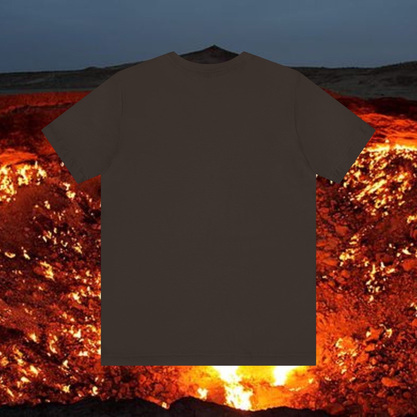 The World Is My Ashtray Front Design Unisex Short Sleeve Tee