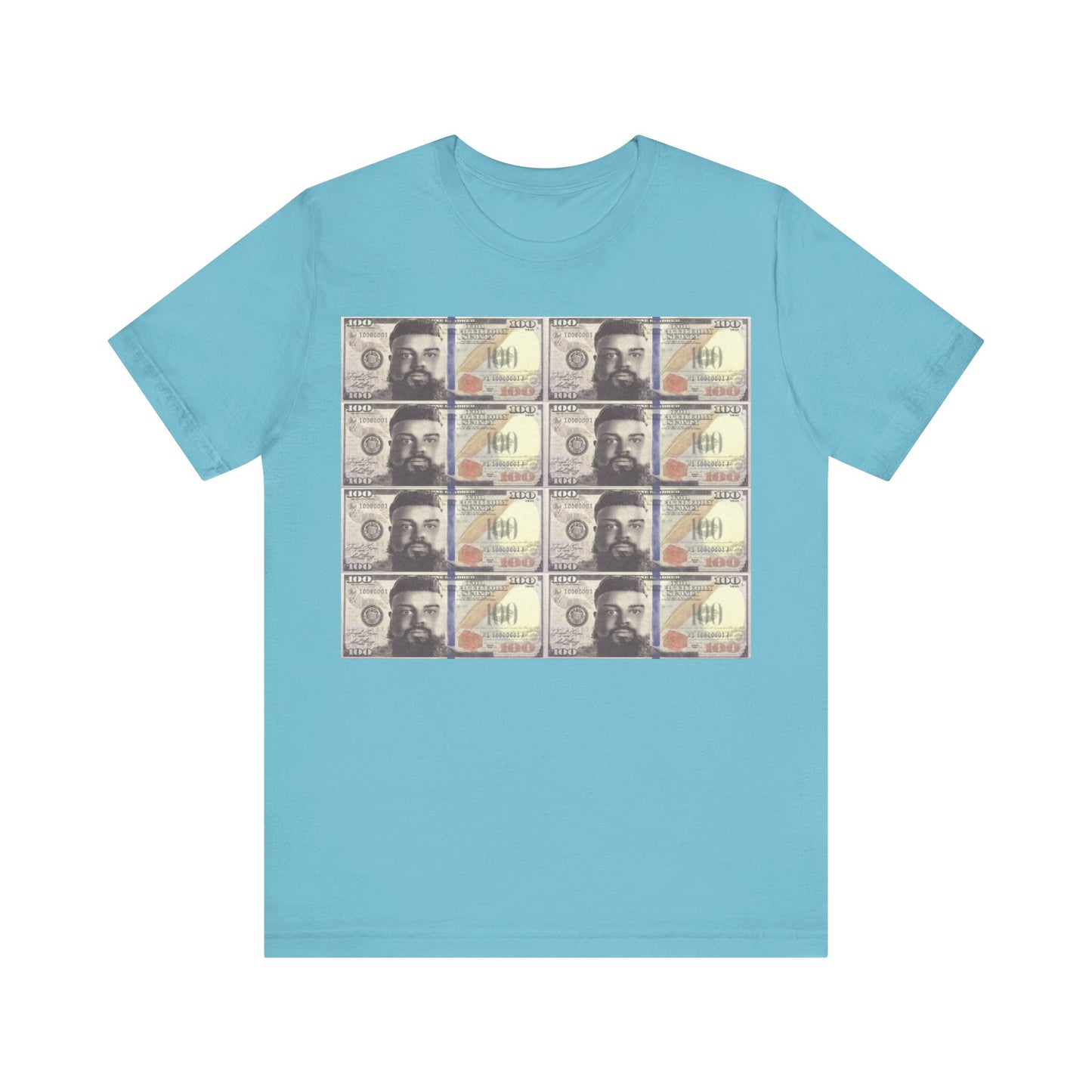 Joeyy Dollar Bill Unisex Short Sleeve Tee