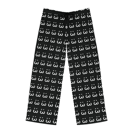 Black :3 Pajama Pants (AOP)